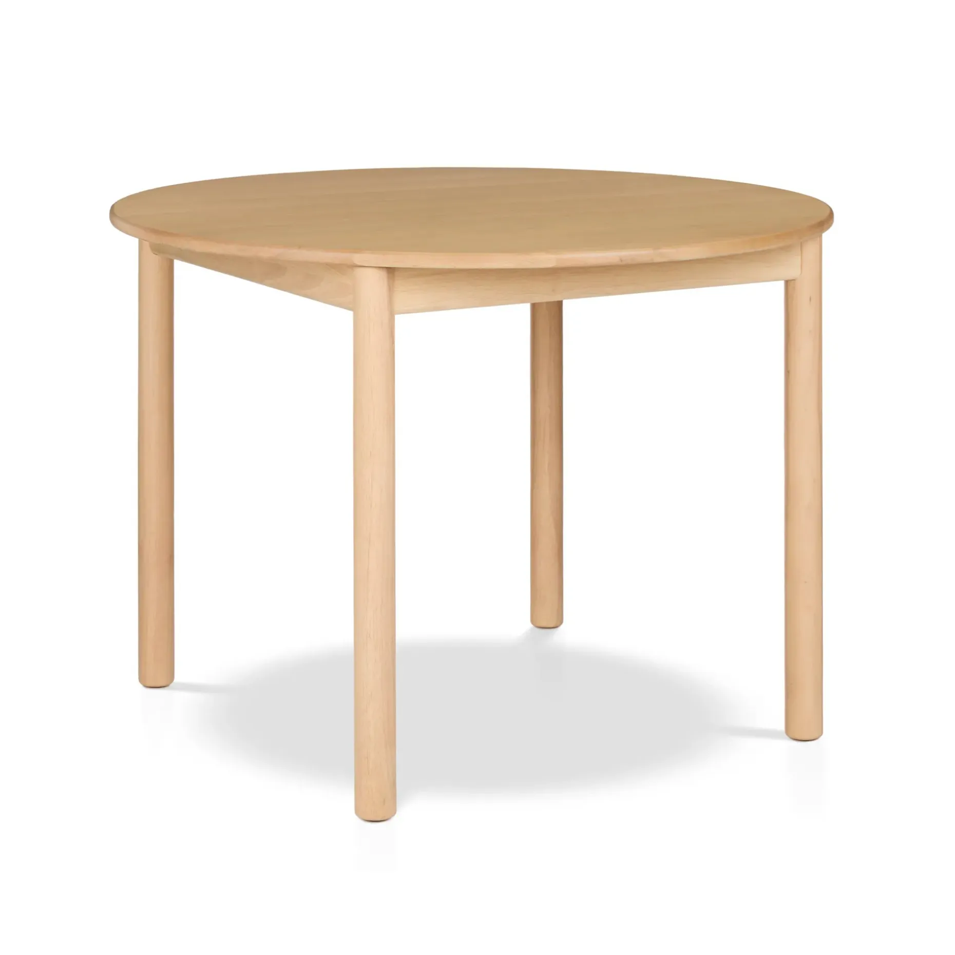 Heidi 42" Round Dining Table - White Oak