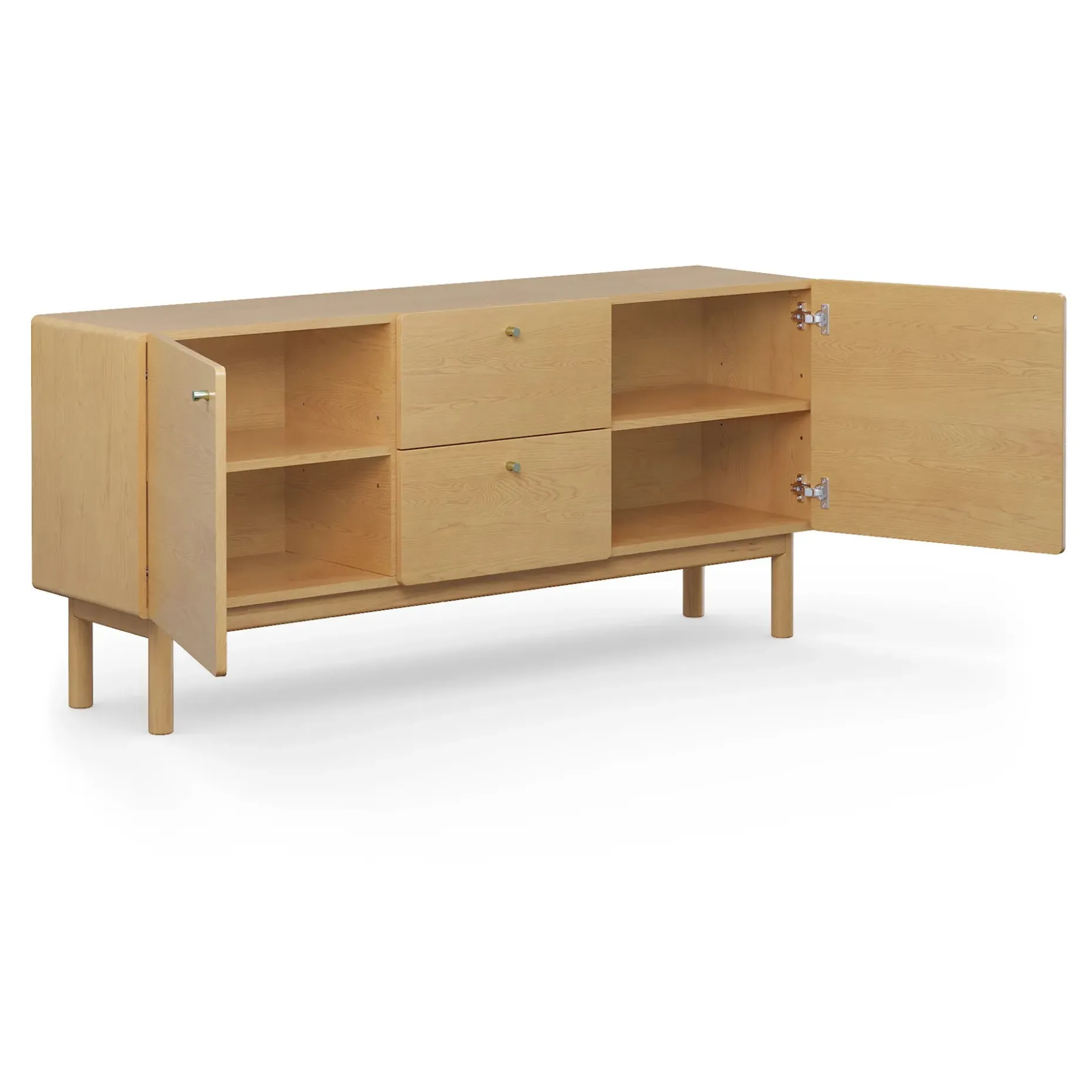 Heidi 64.5" Sideboard - White Oak