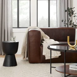 Hendry Outdoor Side Table - Rosin Black