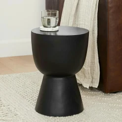 Hendry Outdoor Side Table - Rosin Black