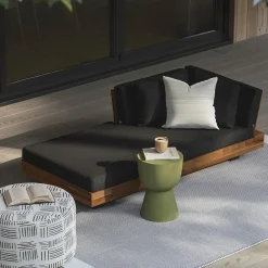 Hendry Outdoor Side Table - Willow Green