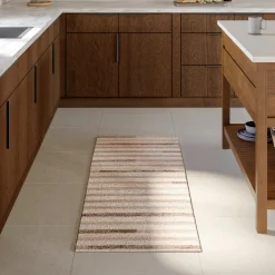Henrik 2 x 6 Kitchen Runner - Beige Stripes