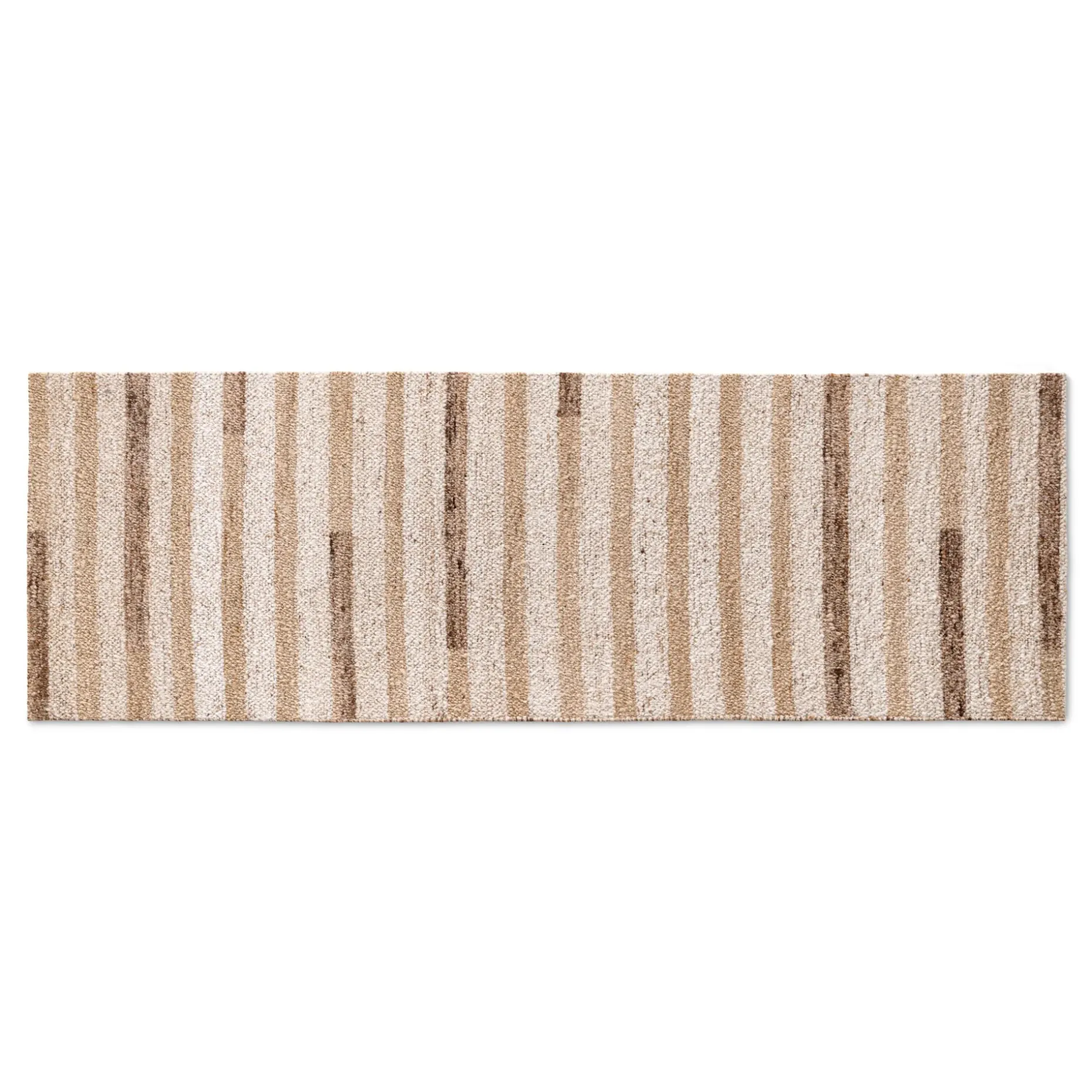 Henrik 2 x 6 Kitchen Runner - Beige Stripes