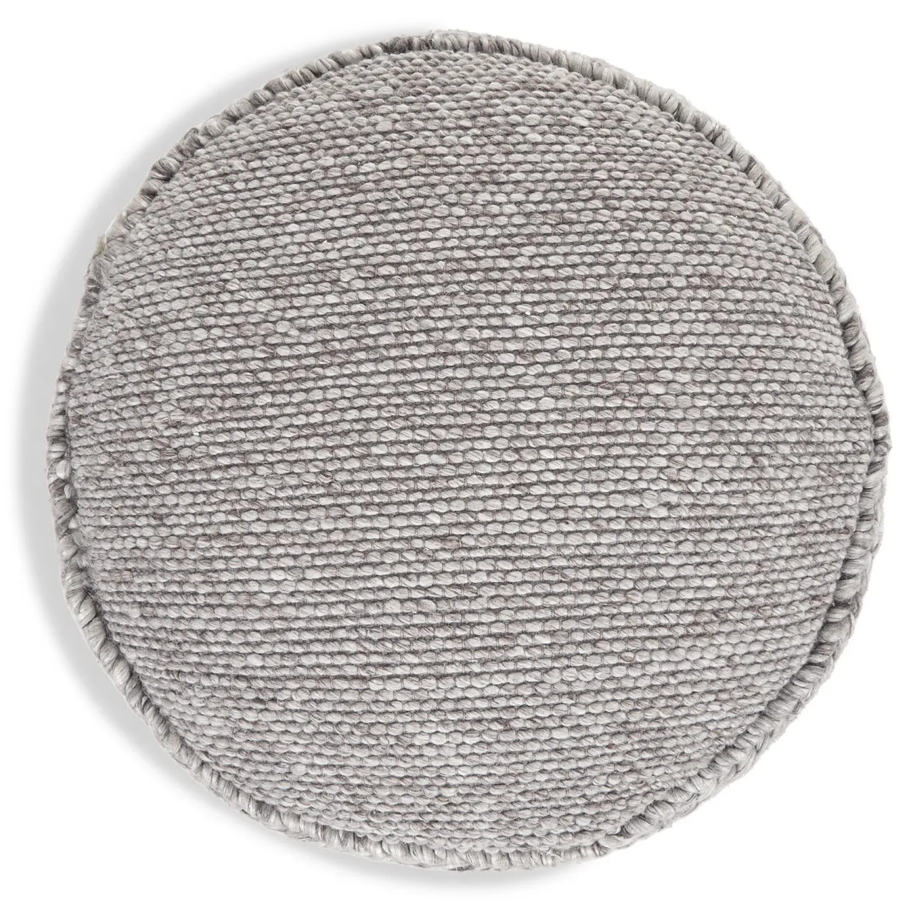 Hira 30" Pouf - Metal Gray