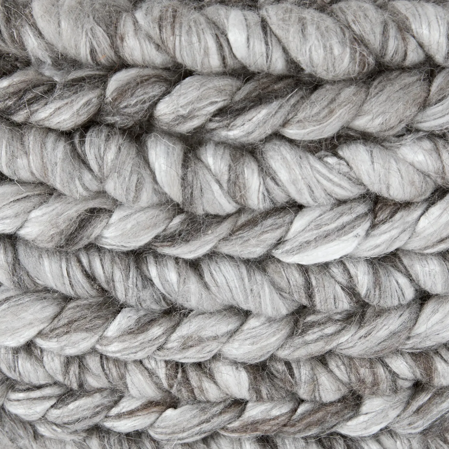 Hira 30" Pouf - Metal Gray