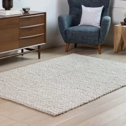 Hira 5 x 8 Rug - Natural Ivory