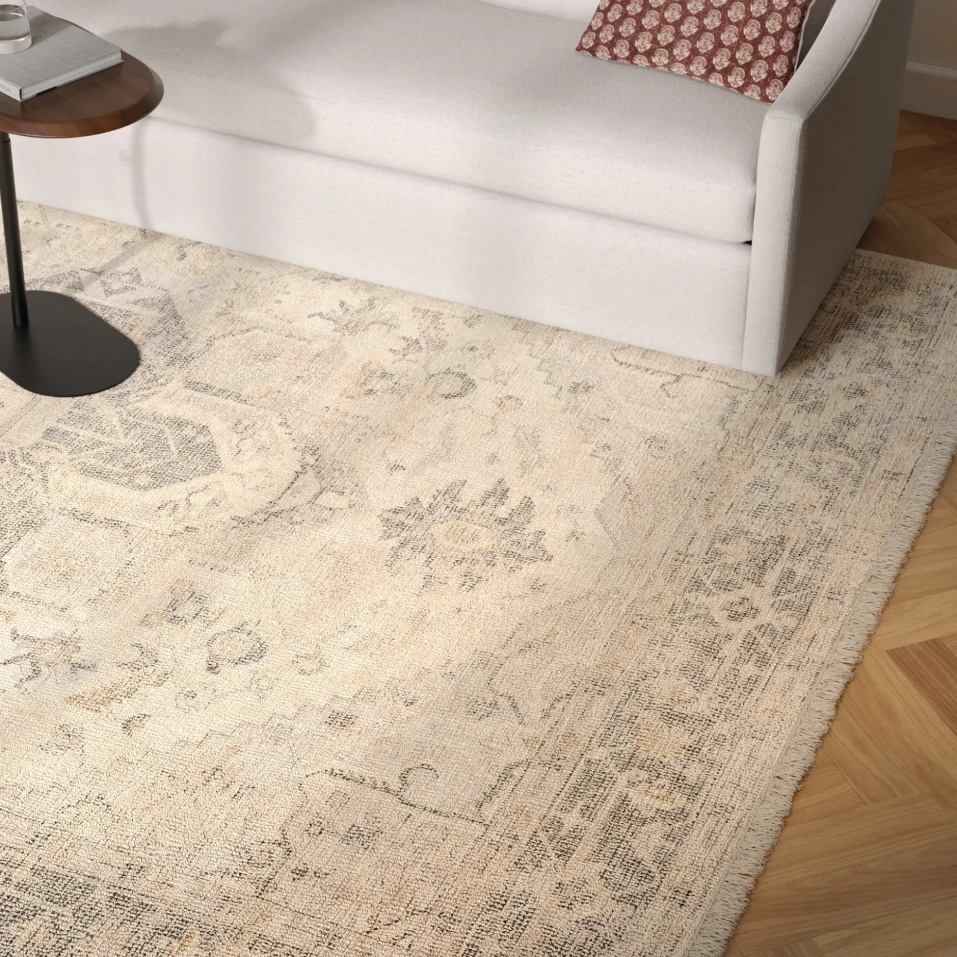 Hobart 9 x 12 Rug - Cream Multi