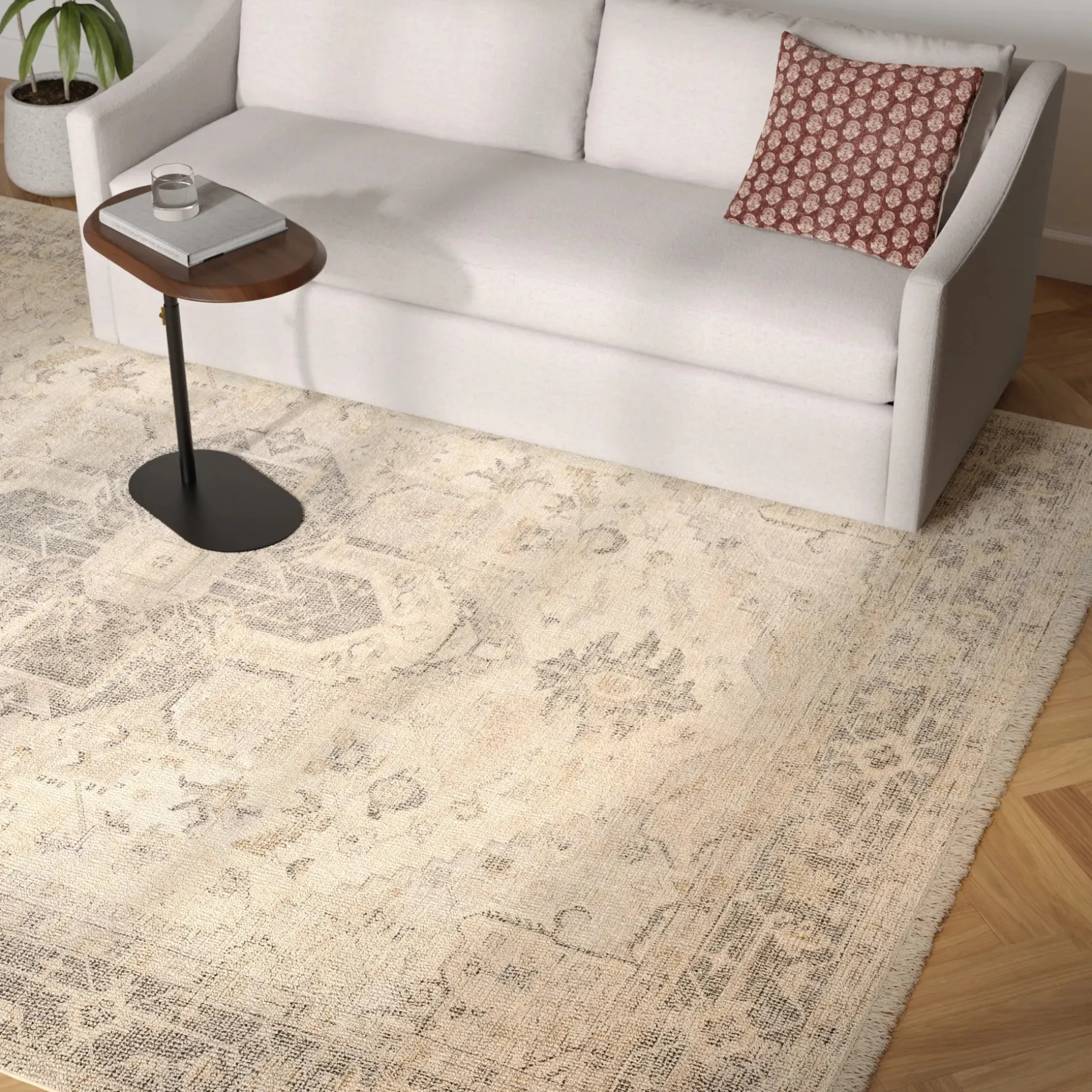 Hobart 9 x 12 Rug - Cream Multi