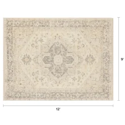 Hobart 9 x 12 Rug - Cream Multi