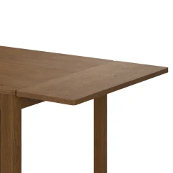 Holme 27" - 48" Drop Leaf Dining Table - Smoked Oak