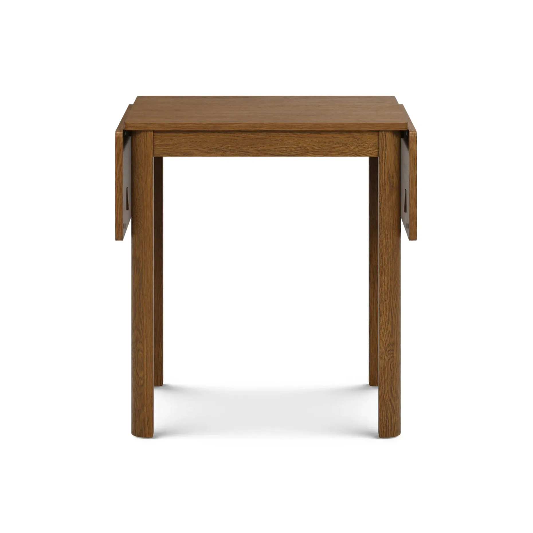 Holme 27" - 48" Drop Leaf Dining Table - Smoked Oak