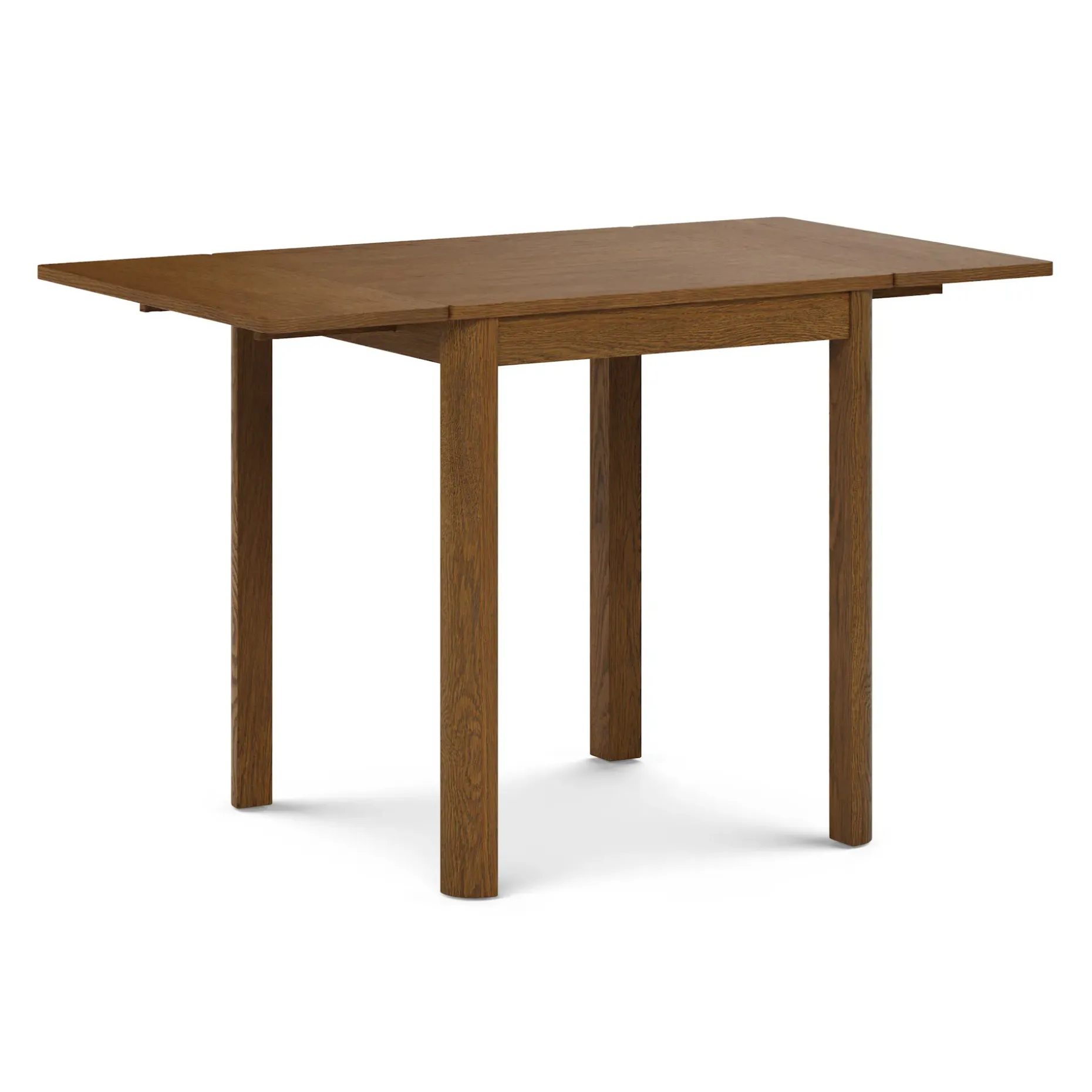 Holme 27" - 48" Drop Leaf Dining Table - Smoked Oak