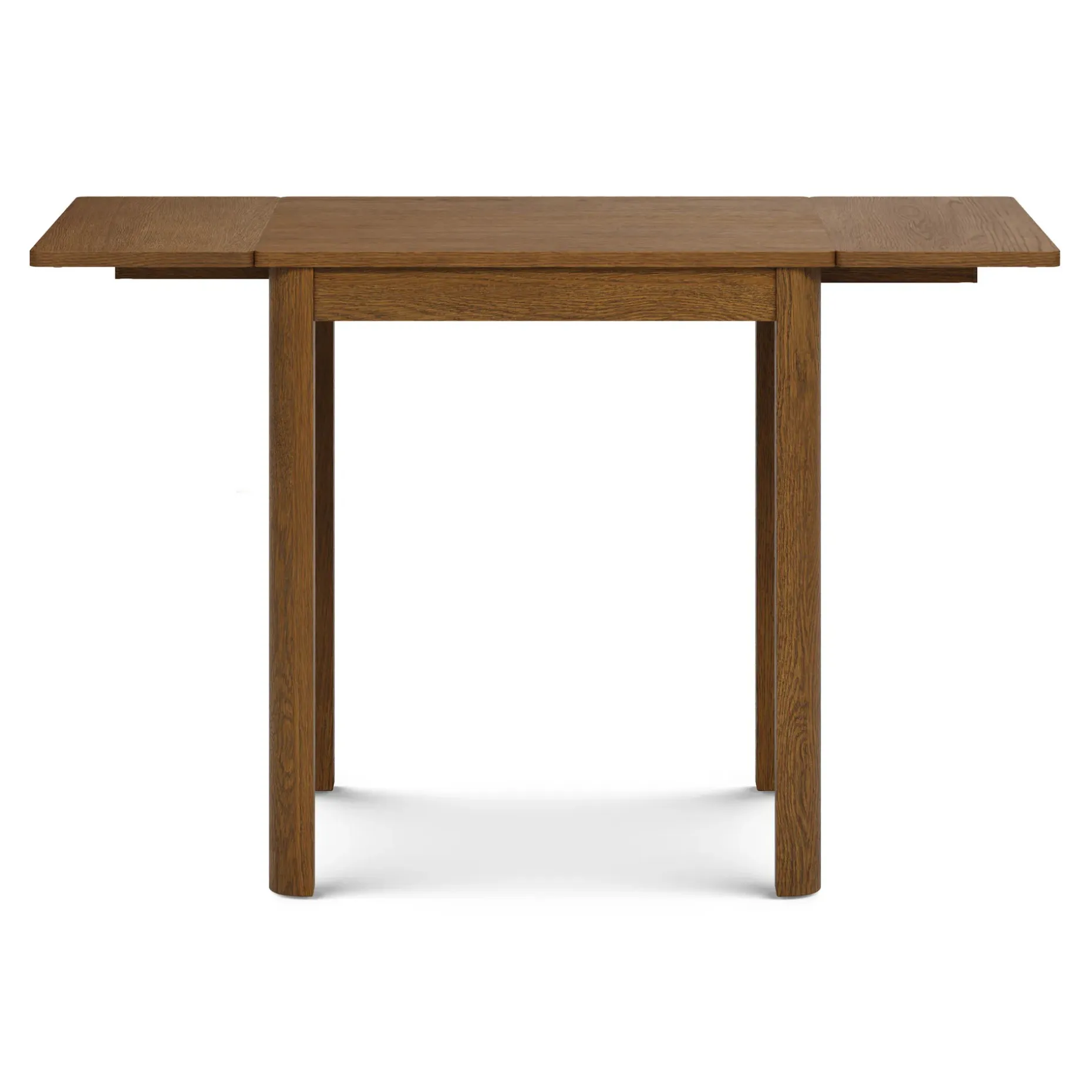 Holme 27" - 48" Drop Leaf Dining Table - Smoked Oak