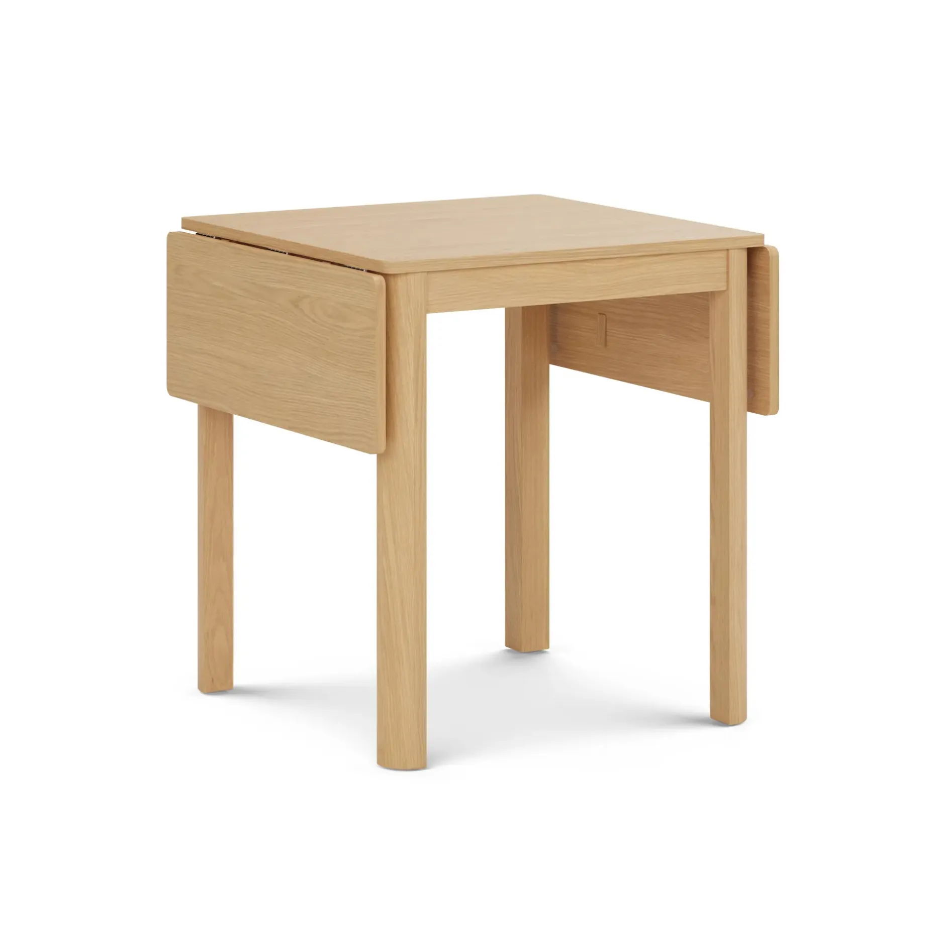 Holme 27" - 48" Drop Leaf Dining Table - White Oak