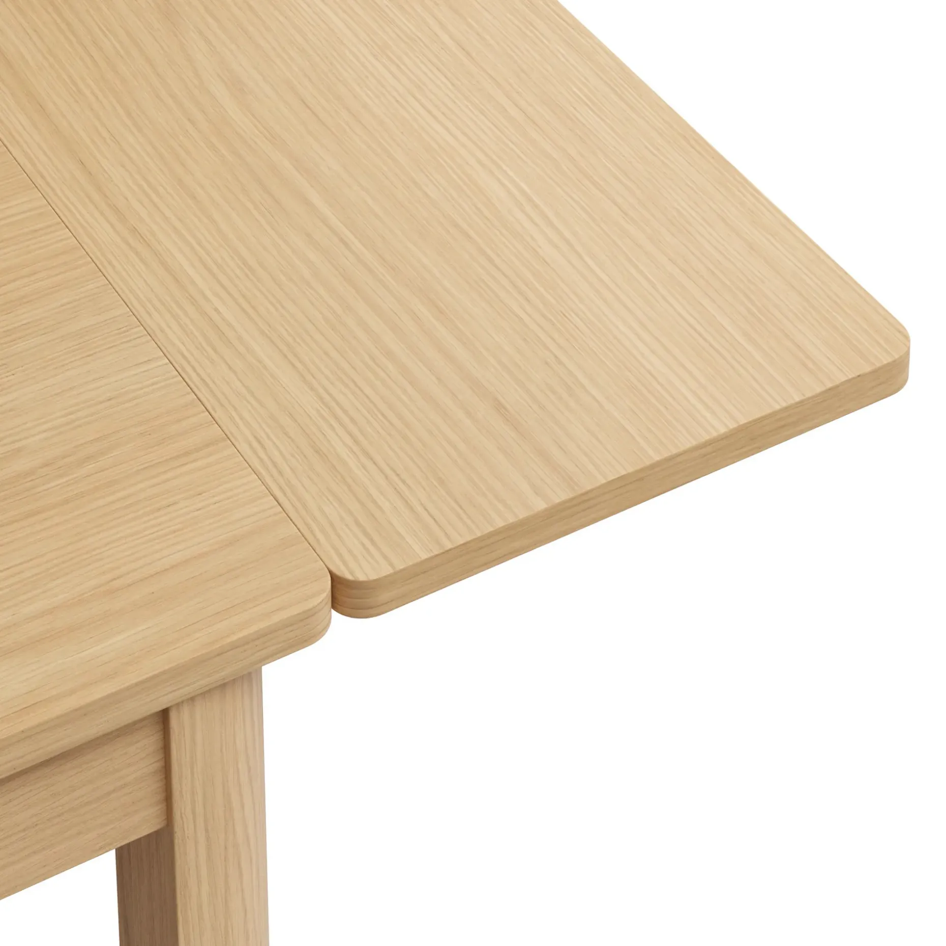 Holme 27" - 48" Drop Leaf Dining Table - White Oak