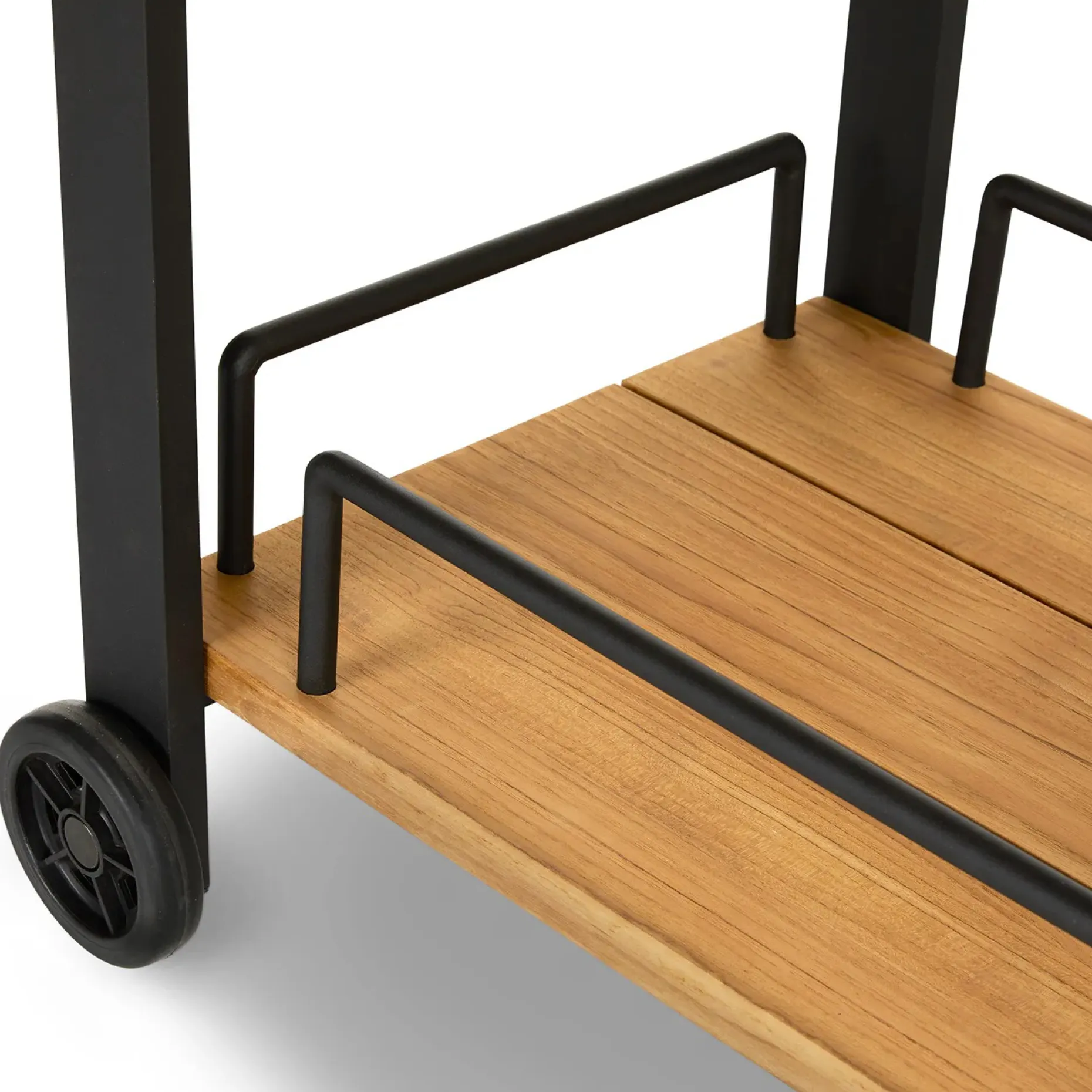Hulst Outdoor Bar Cart - Teak