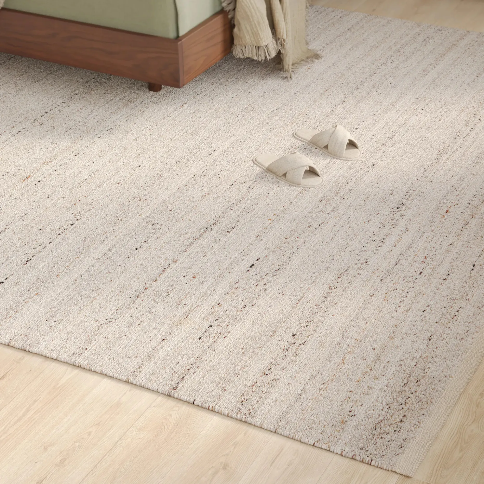 Hurley 8 x 10 Performance Rug - Beige Fleck