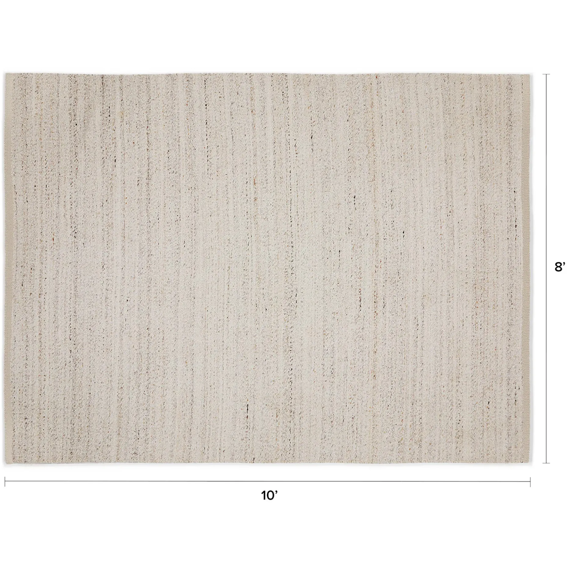 Hurley 8 x 10 Performance Rug - Beige Fleck