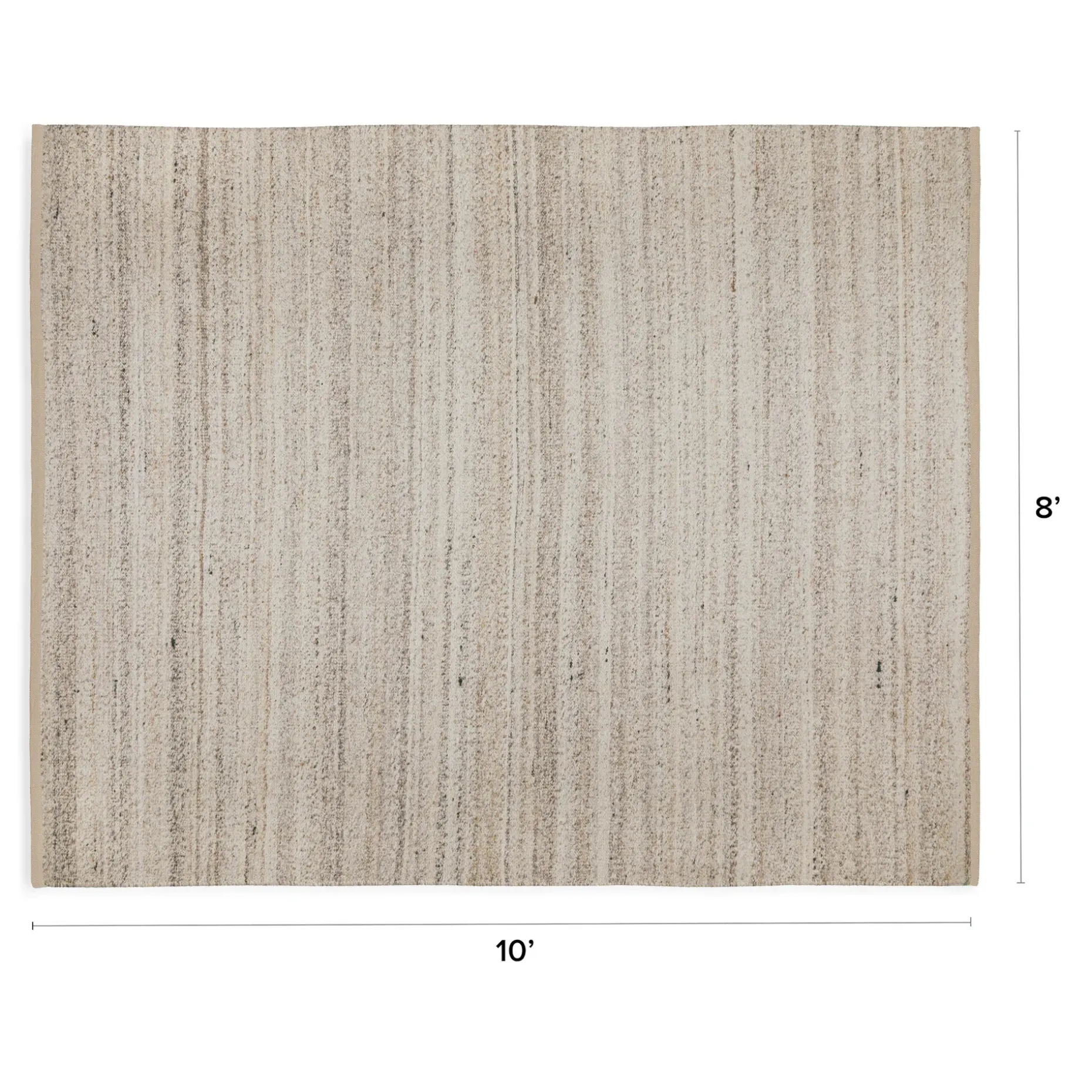 Hurley 8 x 10 Performance Rug - Gray Fleck