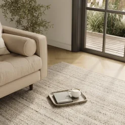 Hurley 9 x 12 Performance Rug - Gray Fleck