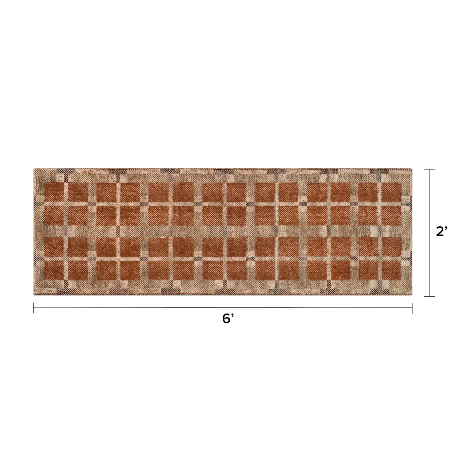 Ilford 2 x 6 Kitchen Runner - Windowpane