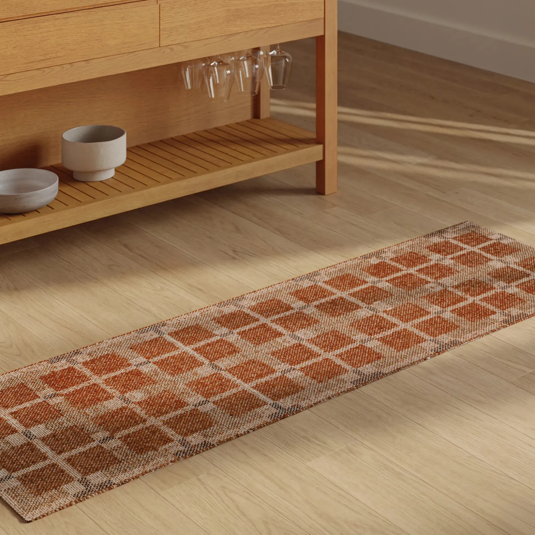 Ilford 2 x 6 Kitchen Runner - Windowpane