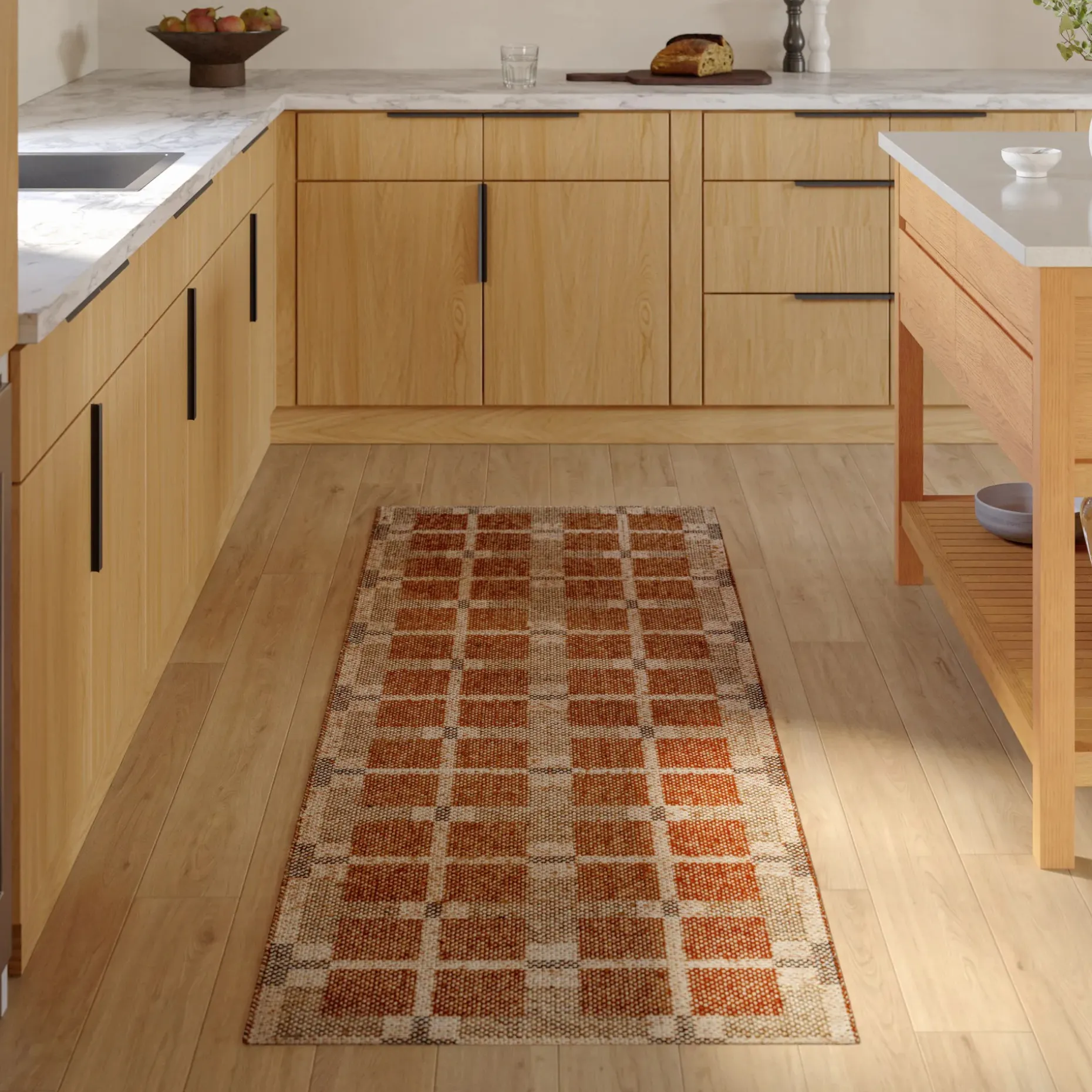 Ilford 2.5 x 8 Kitchen Runner - Windowpane