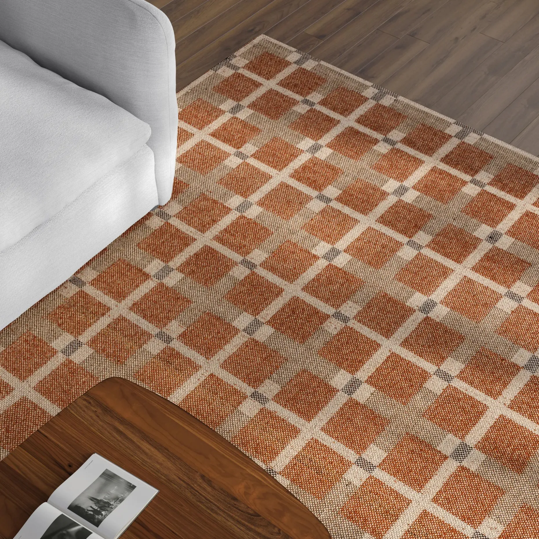 Ilford 8 x 10 Rug - Windowpane