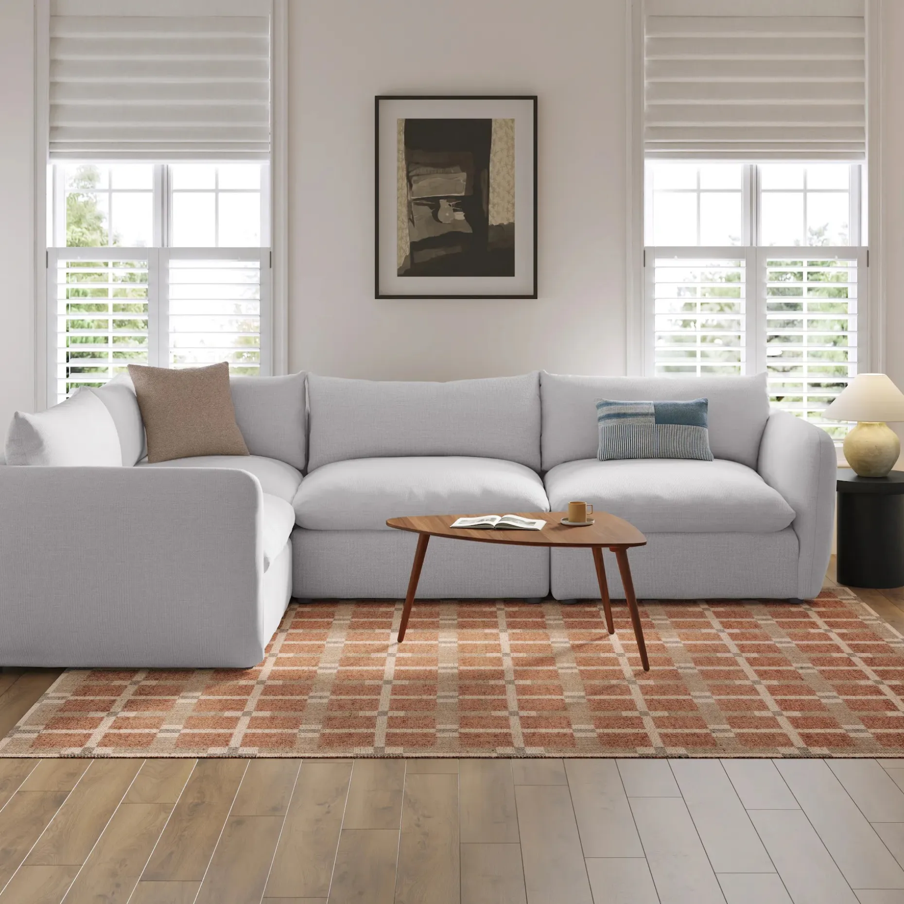 Ilford 8 x 10 Rug - Windowpane