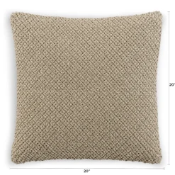 Irving Indoor/Outdoor Pillow - Natural Weave