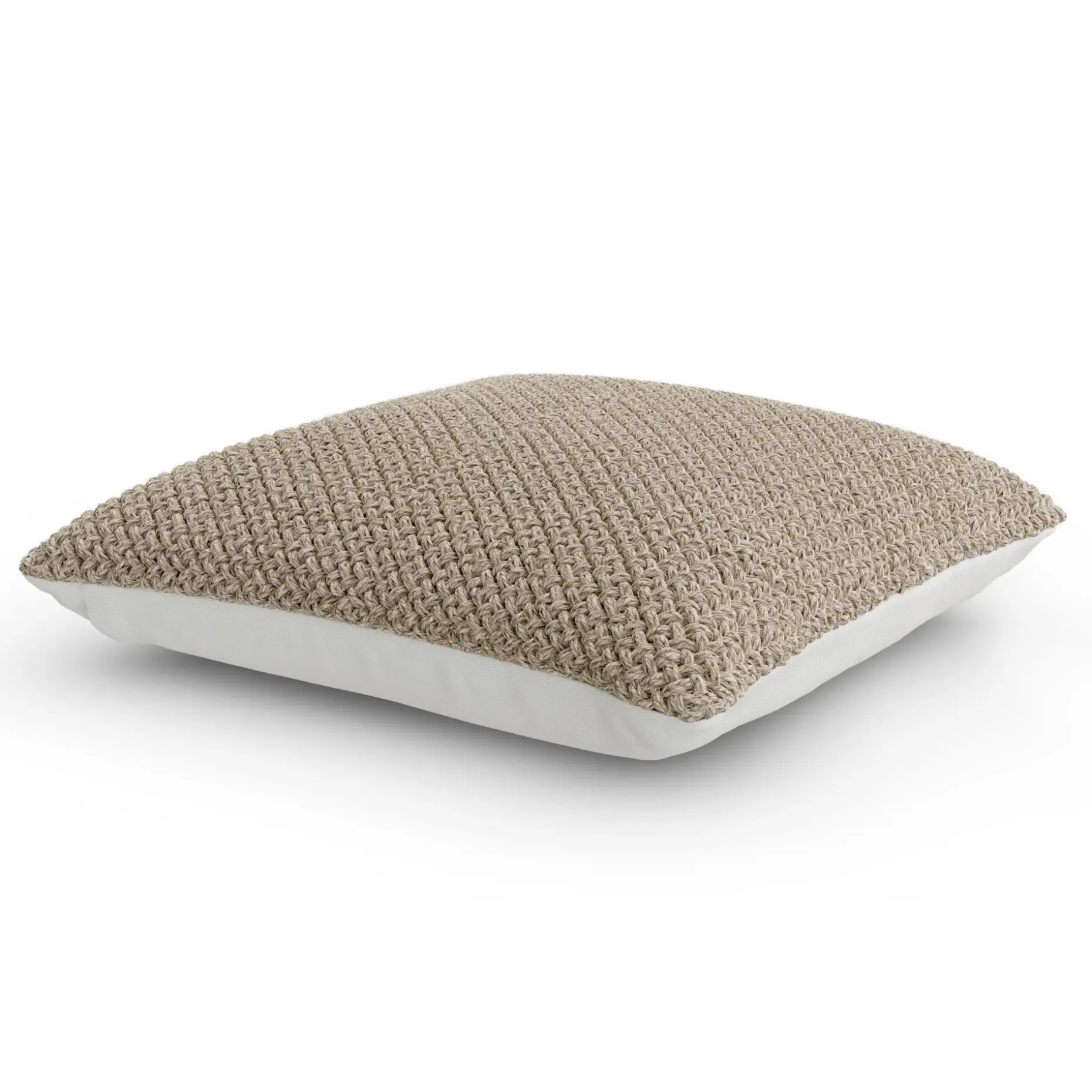 Irving Indoor/Outdoor Pillow - Natural Weave