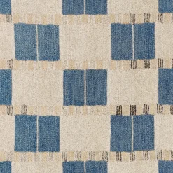 Jaris 8 x 10 Rug - Blue Quilt Checks