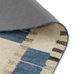 Jaris 8 x 10 Rug - Blue Quilt Checks
