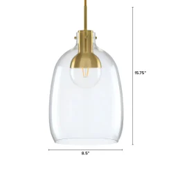 Jarre Pendant Lamp - Brass