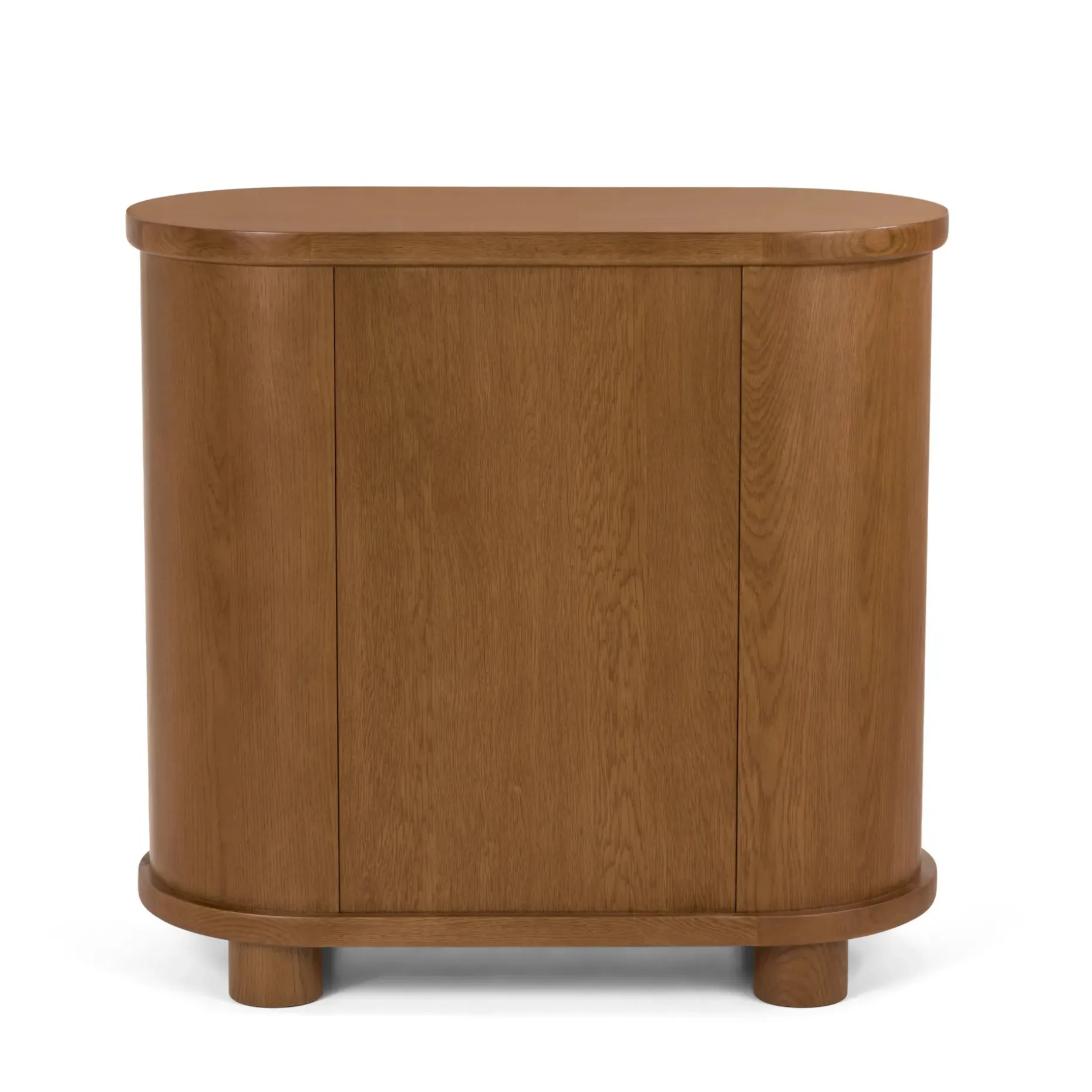 Jens 38" Bar Cabinet - Smoked Oak