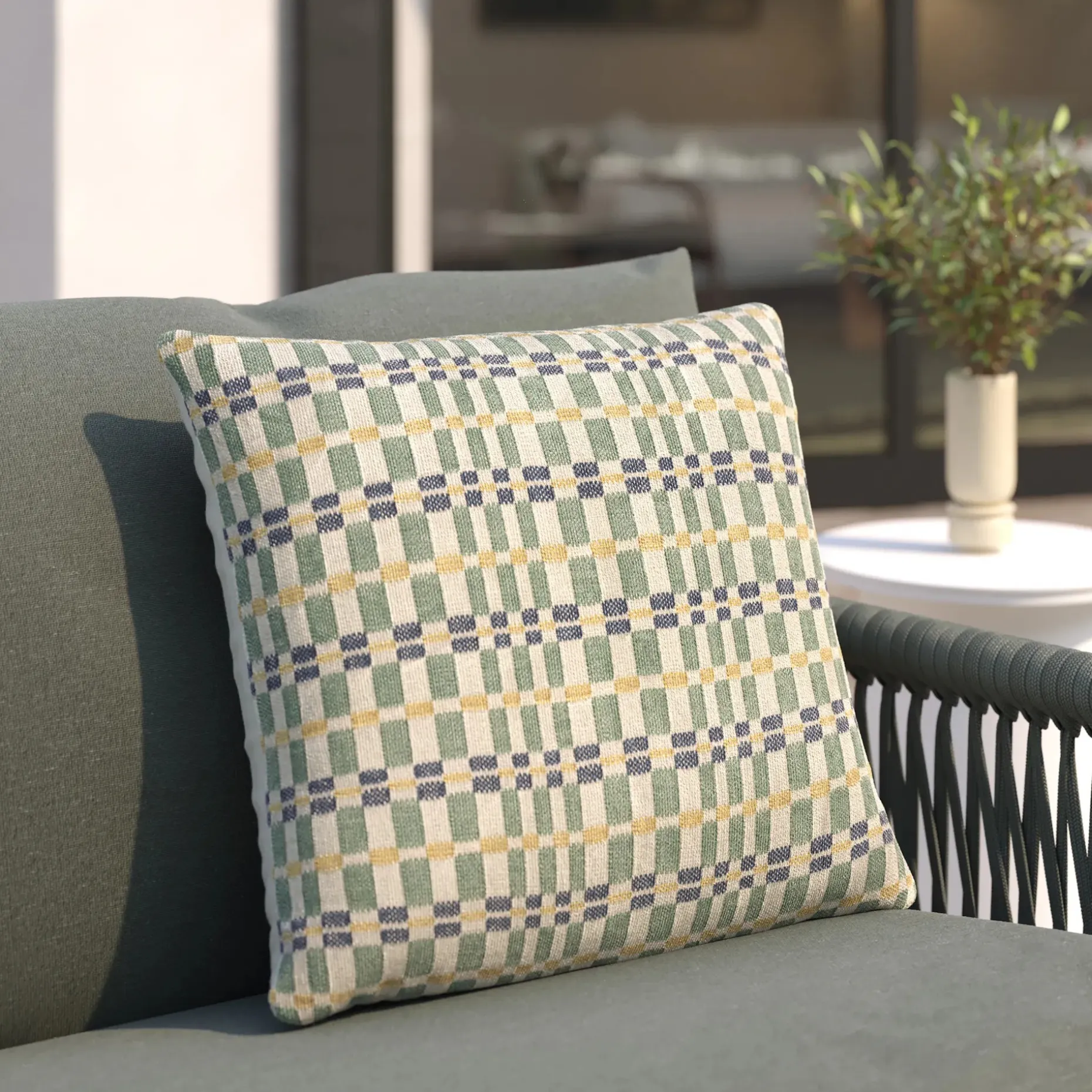Joen Indoor/Outdoor Pillow - Alpine Green