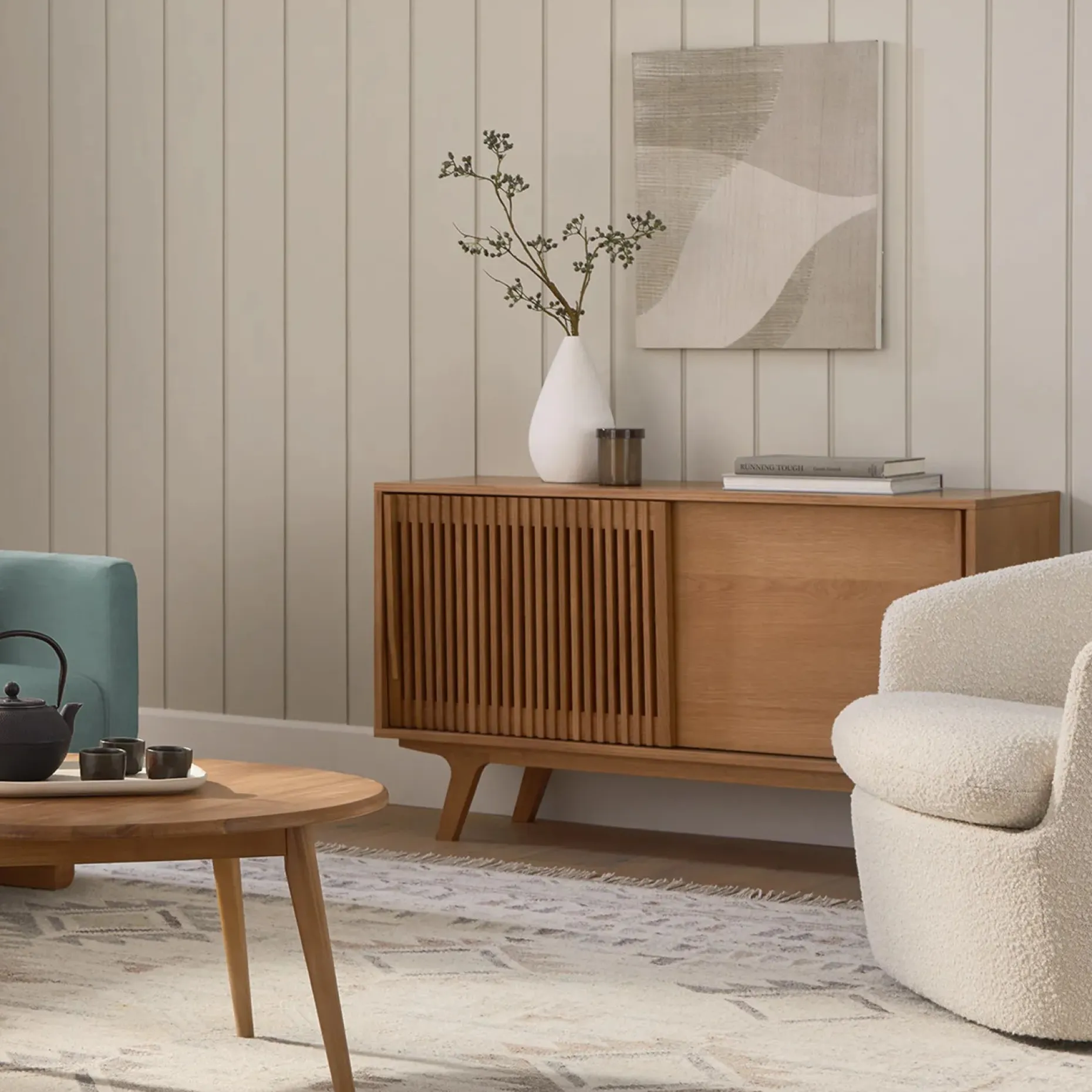 Jokuna 47.5" Media Unit - Oak