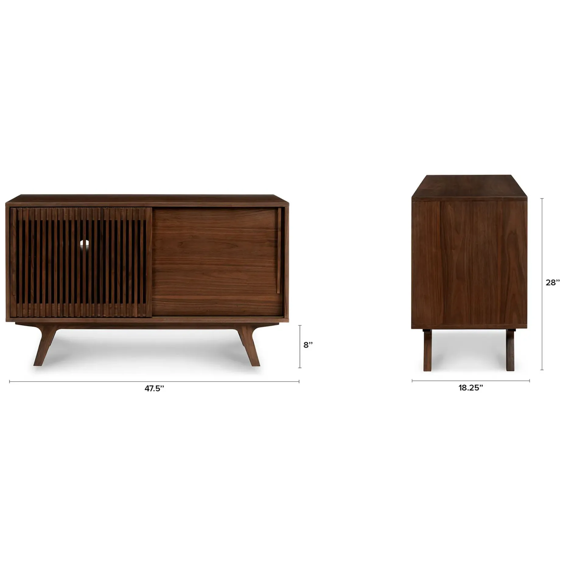 Jokuna 47.5" Media Unit - Walnut