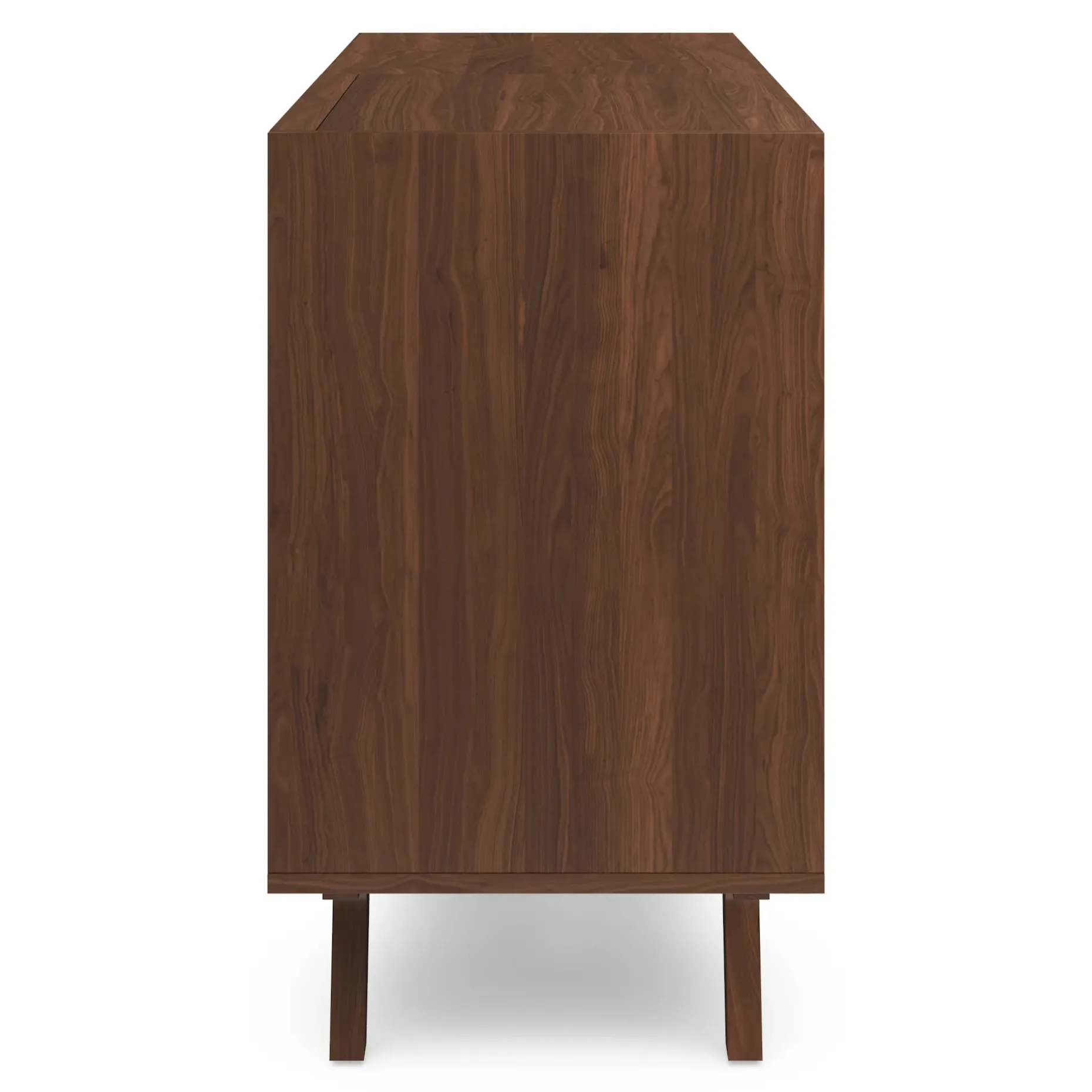 Jokuna 48" Vinyl Media Unit - Walnut