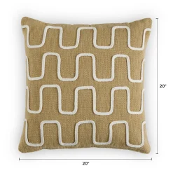 Jona Indoor/Outdoor Pillow - Almond Brown