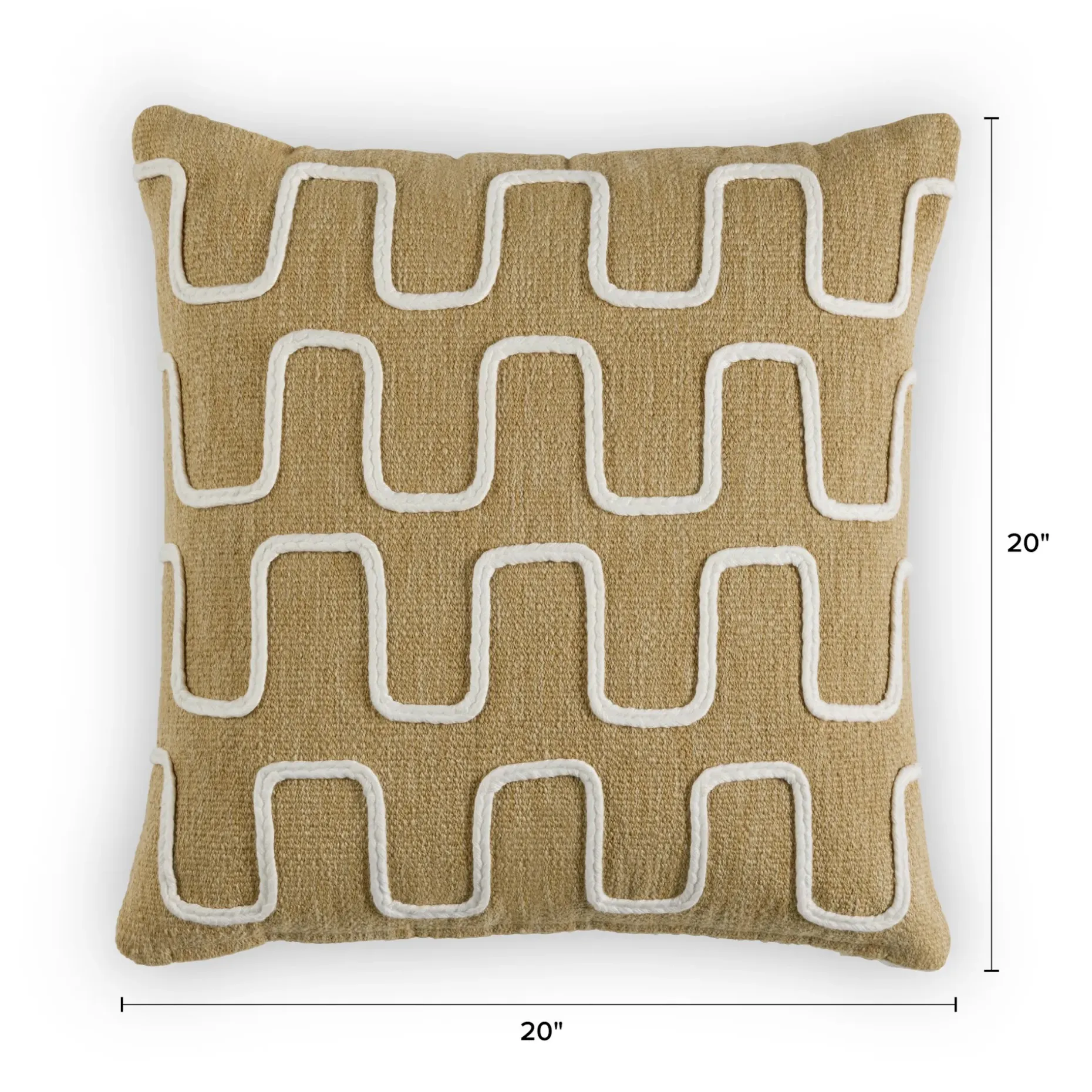 Jona Indoor/Outdoor Pillow - Almond Brown