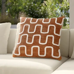 Jona Indoor/Outdoor Pillow - Ocre