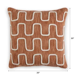 Jona Indoor/Outdoor Pillow - Ocre