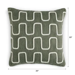 Jona Indoor/Outdoor Pillow - Sea Green
