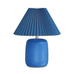 Joplin Table Lamp - Ceramic Cerulean