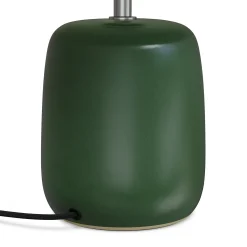 Joplin Table Lamp - Ceramic Evergreen