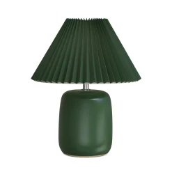 Joplin Table Lamp - Ceramic Evergreen