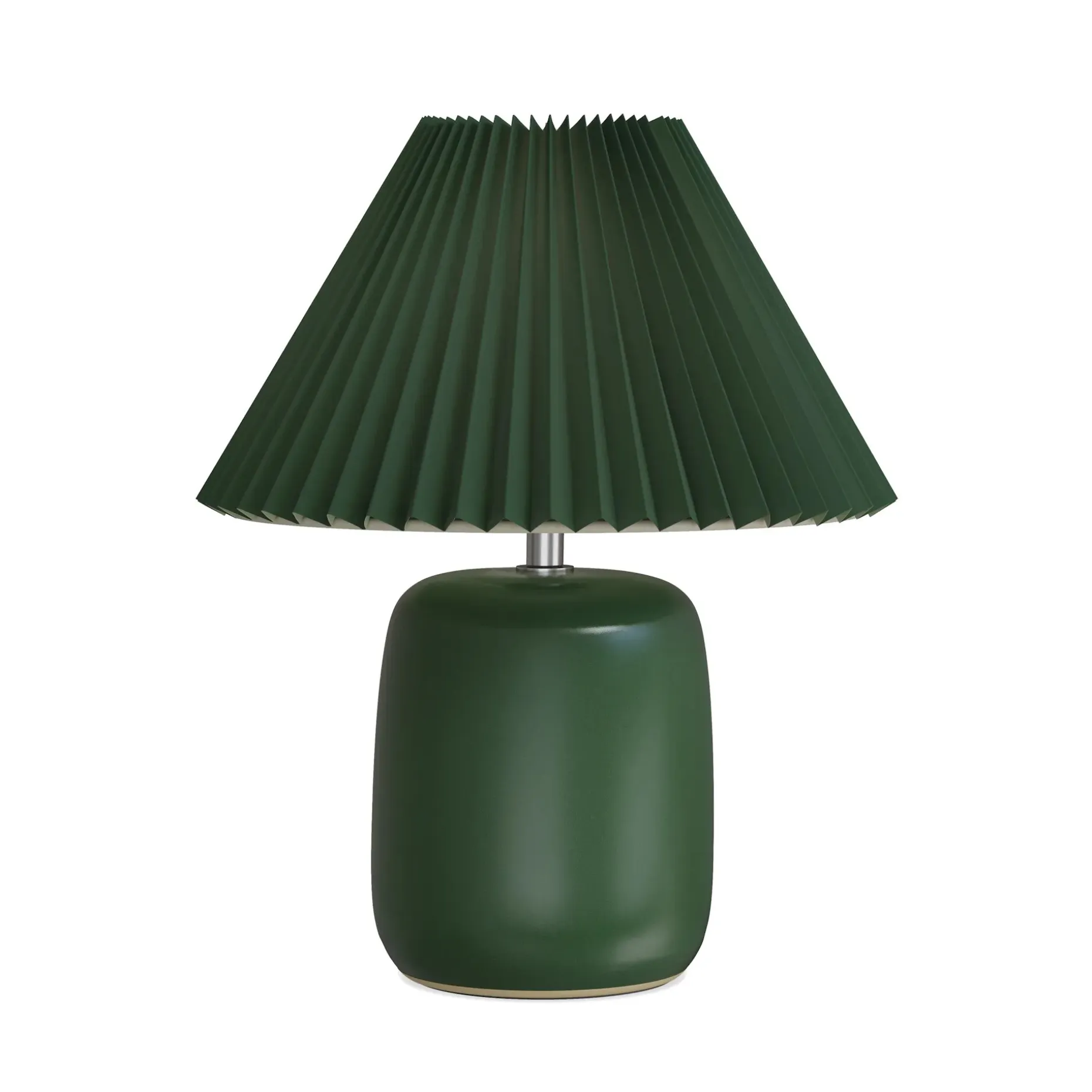 Joplin Table Lamp - Ceramic Evergreen