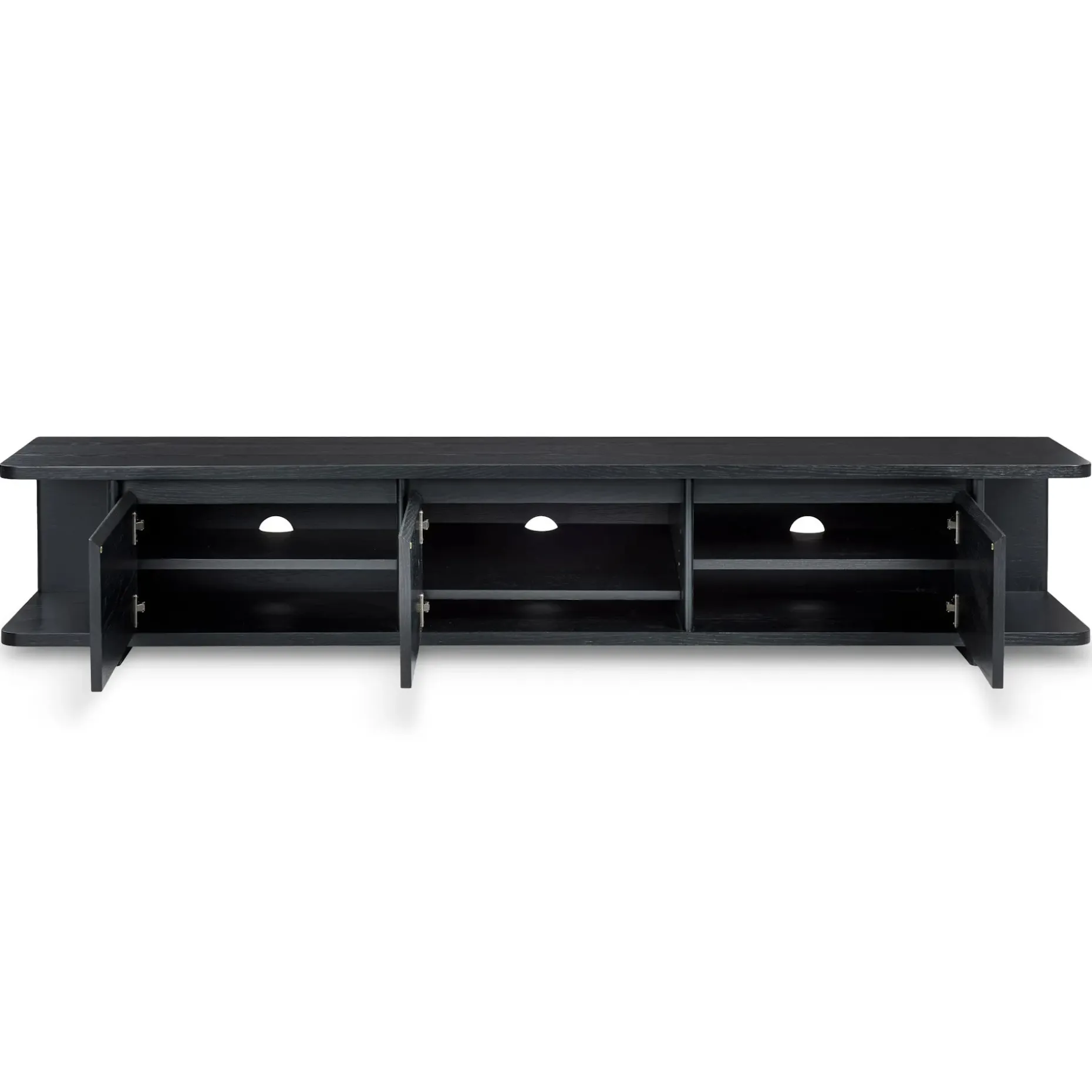 Judith 79" Low Media Unit - Black