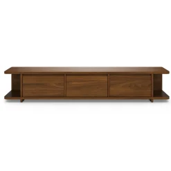 Judith 79" Low Media Unit - Walnut
